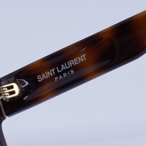 Saint Laurent SL677 003 Eyeglasses Havana 54mm Square Frame - Picture 7 of 10